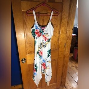 Women’s Floral Resort Dress, Size Small